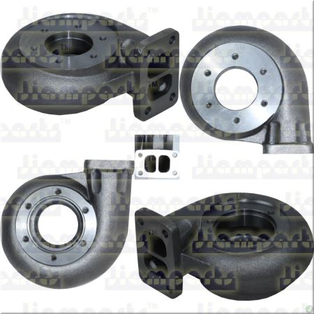 Showcase image:Turbine Housing TO4B46 408102-0022