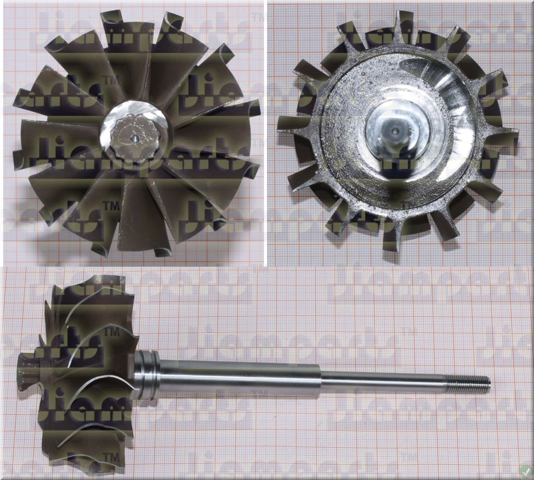 Description image:Turbine wheel S4T 0R6605 TW