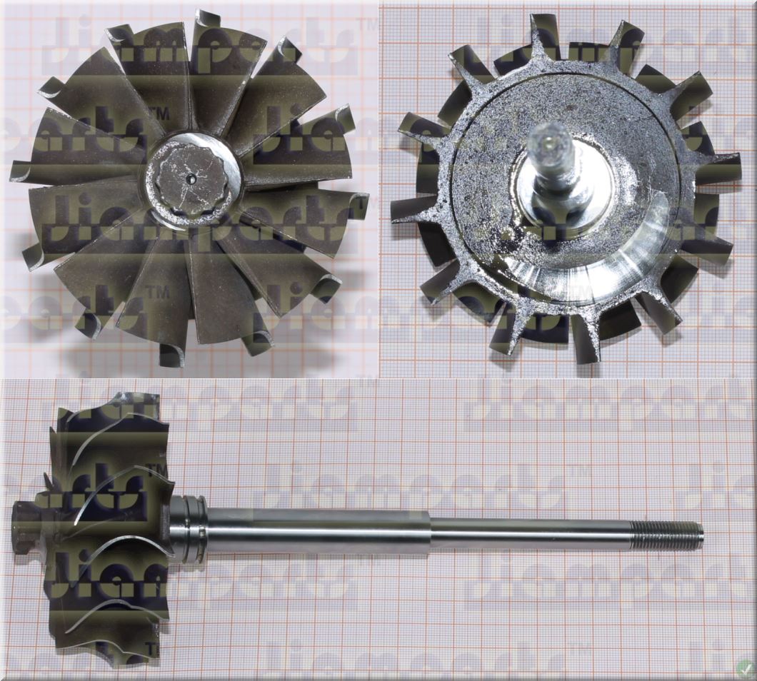 Description image:Turbine wheel S4DS 199796