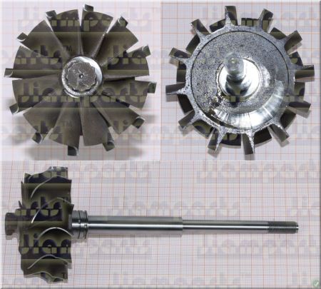 Showcase image:Turbine wheel S4DS 199796
