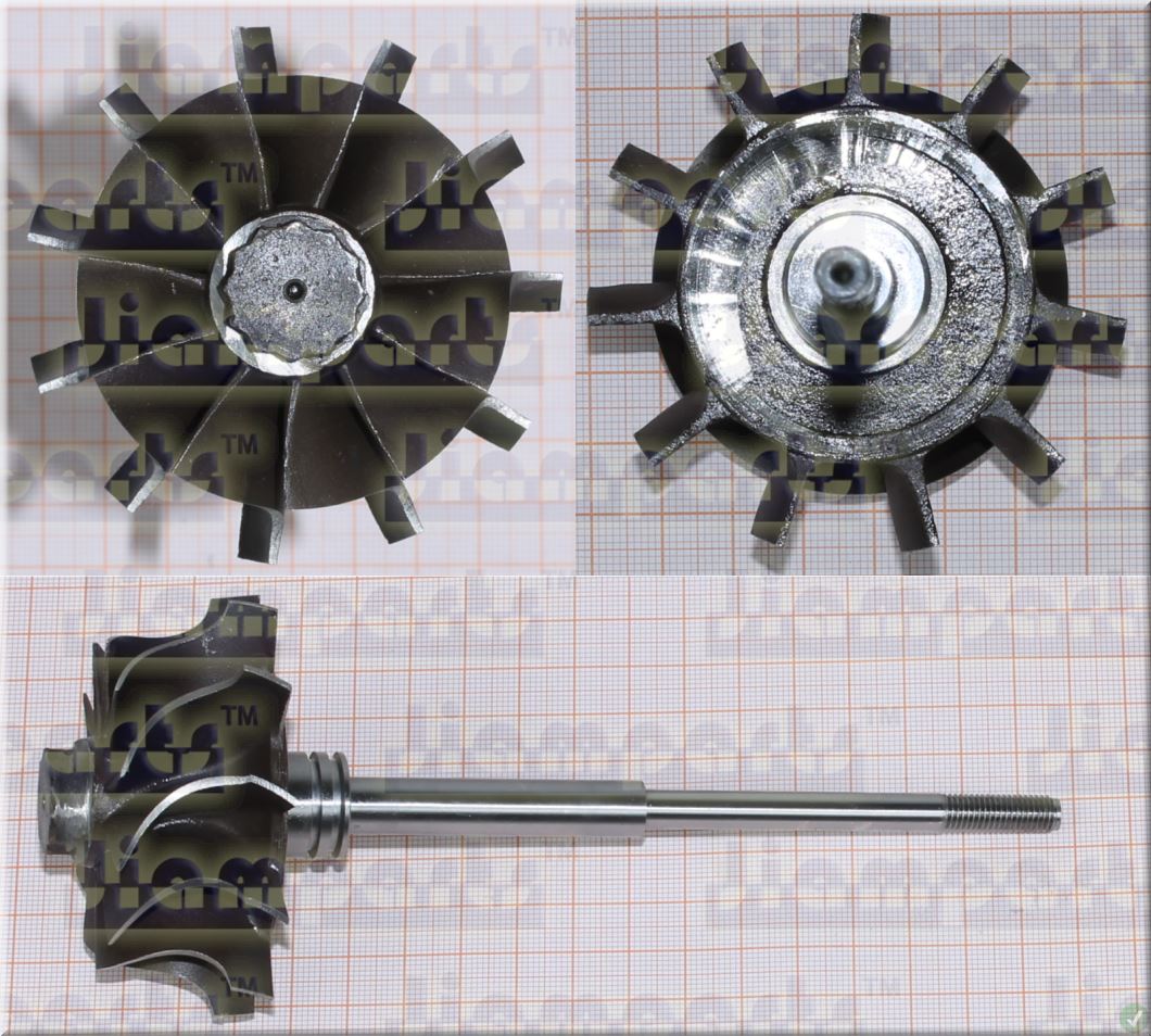 Description image:Turbine wheel S2B 315946 TW