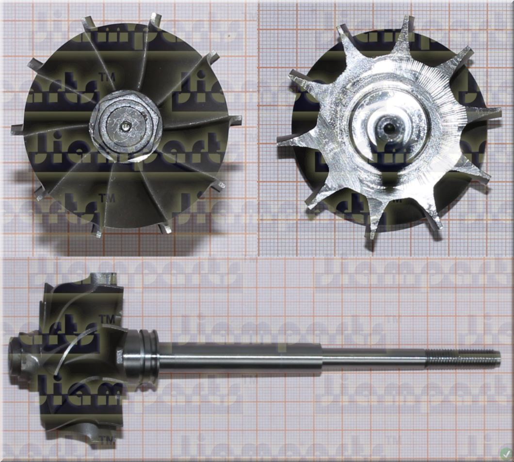 Description image:Turbine wheel S200G 318331