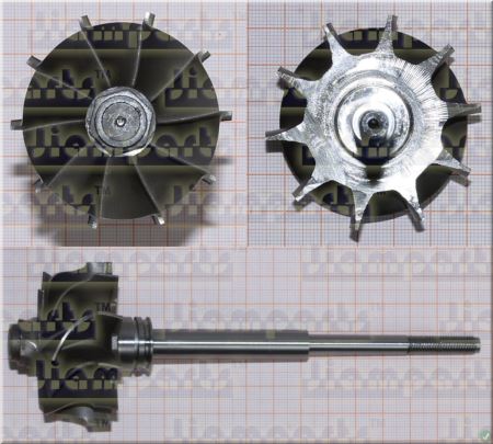 Showcase image:Turbine wheel S200G 318331