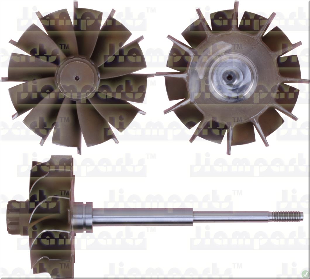 Description image:Turbine wheel H1E;HX40 3522880