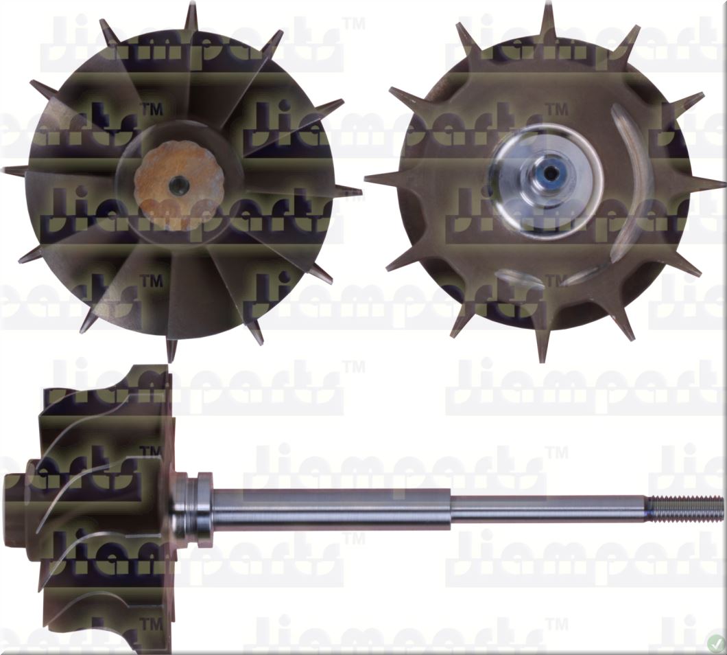 Description image:Turbine wheel HX52;HX52W 3592602