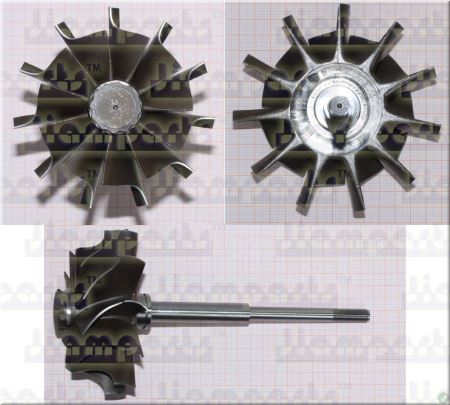 Showcase image:Turbine wheel HC5A;HE851;HX80;HX82 3521033