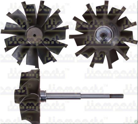 Showcase image:Turbine wheel HC5A;HX80;HX82 3521034