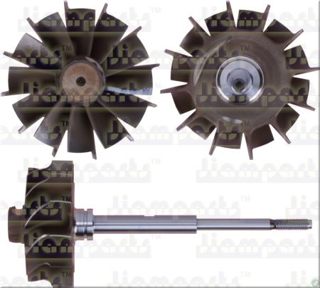 Showcase image:Turbine wheel H1E;HX40 3522880-MAR-M246