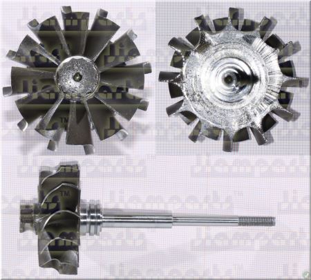 Showcase image:Turbine wheel HX25;HX25W 3539071 TW