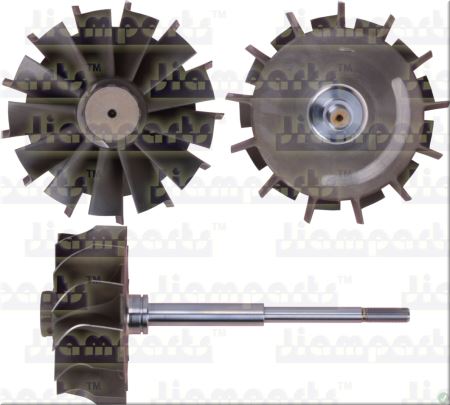 Showcase image:Turbine wheel HE800FG;HE851;HX80;HX82;HX83 3595589