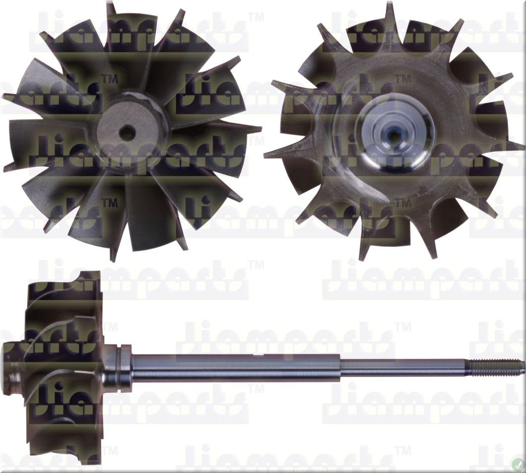 Description image:Turbine wheel HE431VE;HE451VE;TTIN766611 4040880