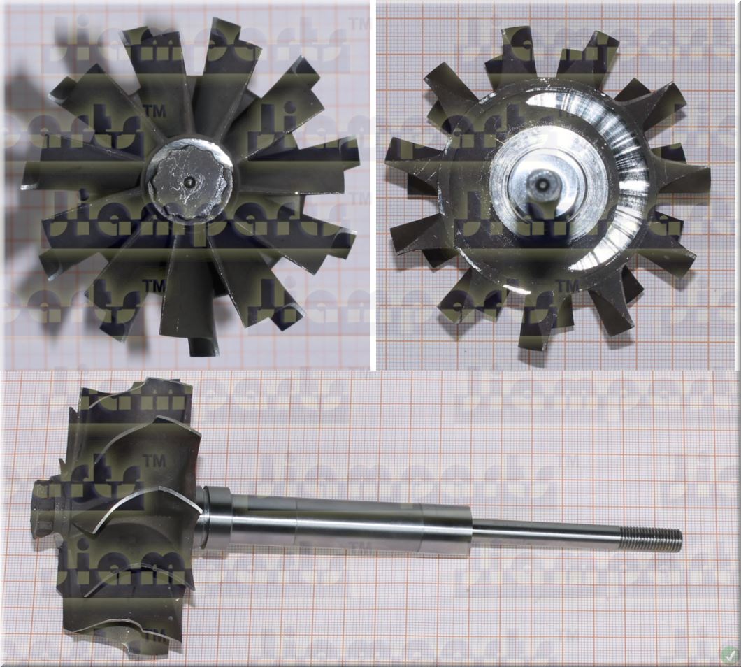 Description image:Turbine wheel TV6142 408493-0016