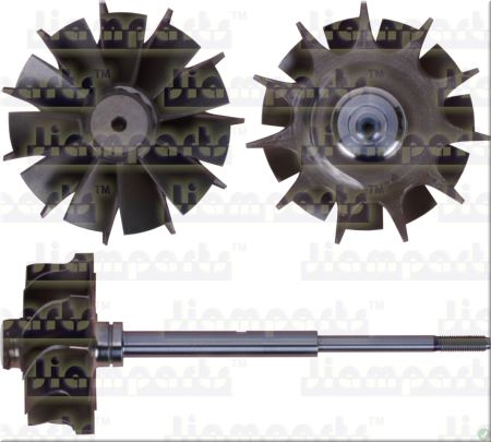 Showcase image:Turbine wheel HE431VE;HE451VE;TTIN766611 4040880