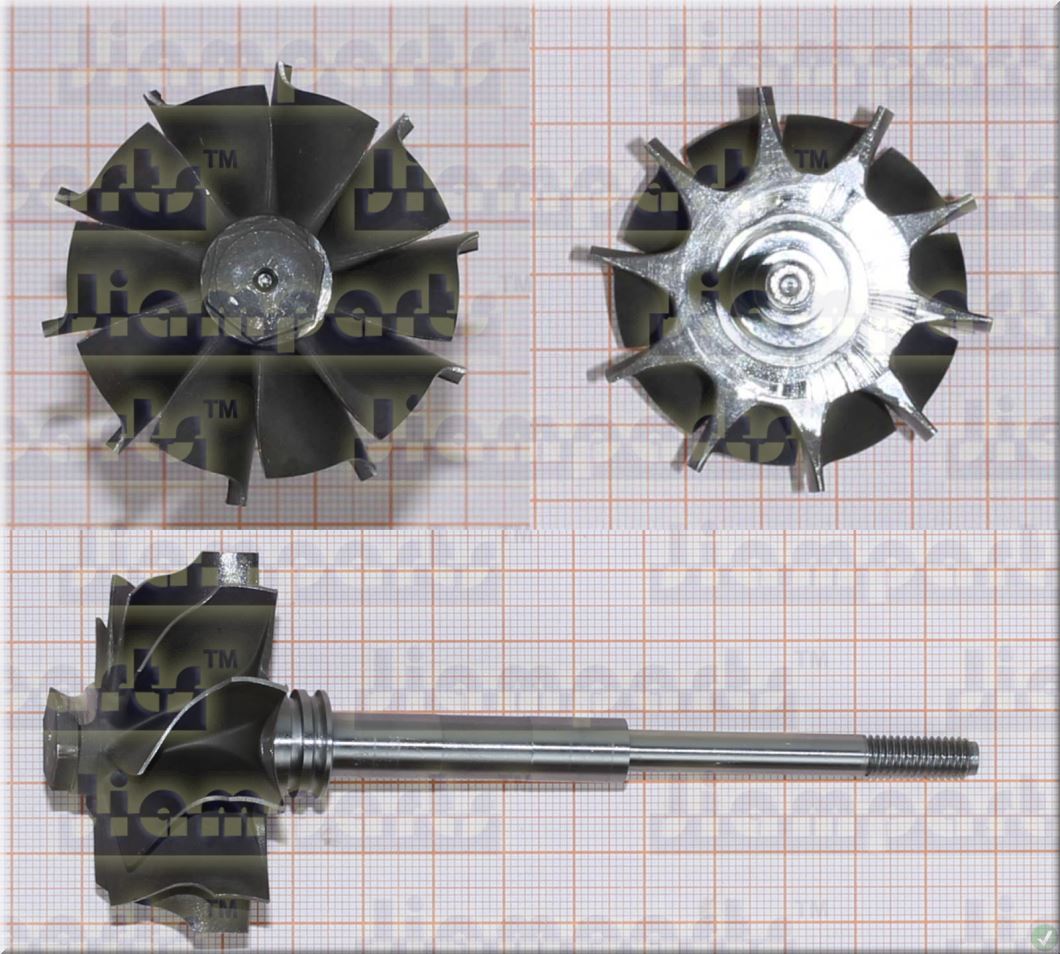 Description image:Turbine wheel TB2518 430425-0055 TW