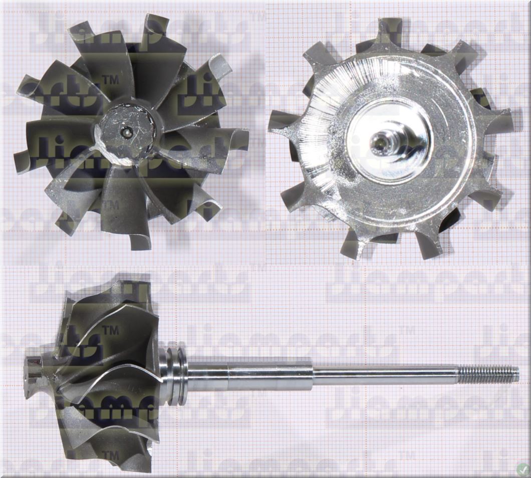 Description image:Turbine wheel GT2259LS 434716-0028