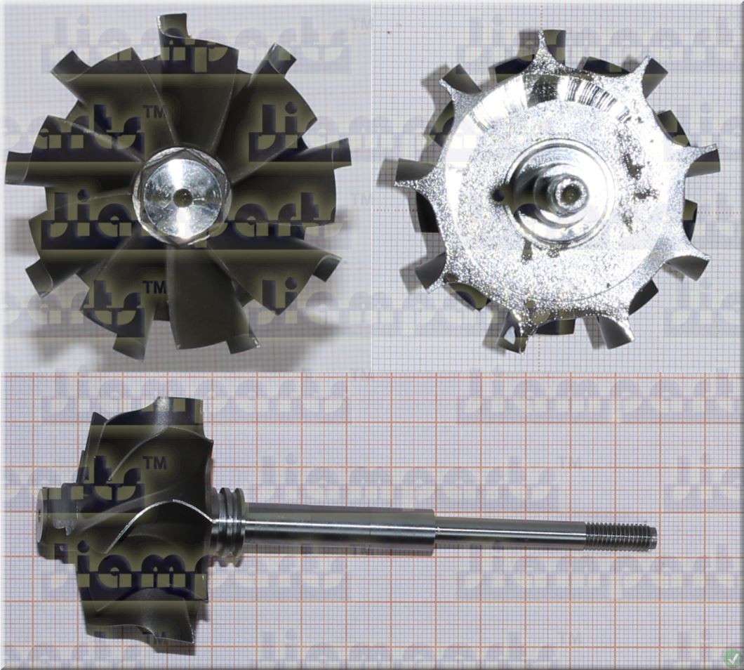 Description image:Turbine wheel GT25;TB28 435737-0010