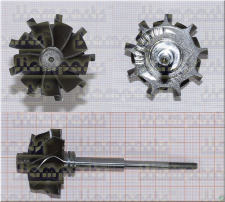 Showcase image:Turbine wheel GT17 433257-0001
