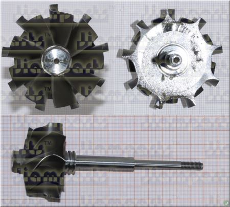 Showcase image:Turbine wheel GT25;TB28 435737-0010
