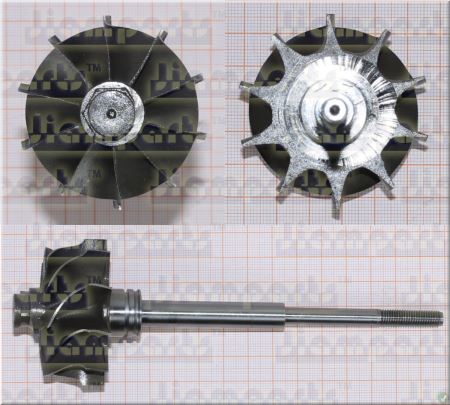 Showcase image:Turbine wheel TBP4 446905-0008