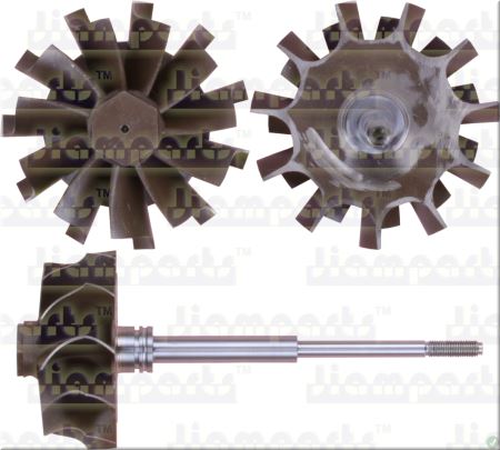 Showcase image:Turbine wheel TO4E 447450-0197 TW