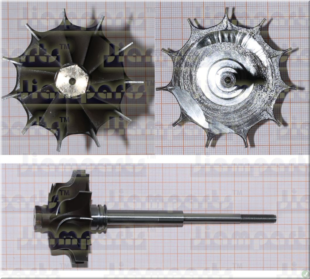 Description image:Turbine wheel TA0315 451310-0001