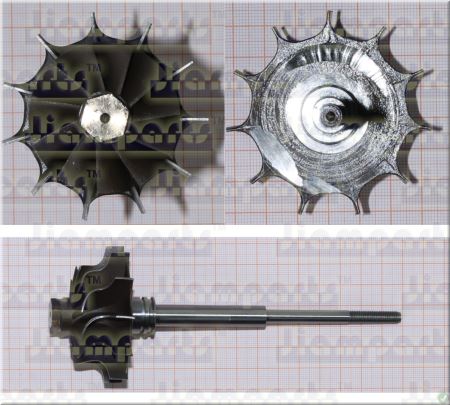 Showcase image:Turbine wheel TA0315 451310-0001