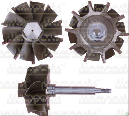Showcase image:Turbine wheel GT50 451938-0001-S