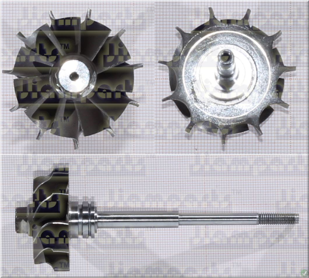 Description image:Turbine wheel TF035 49135-30100