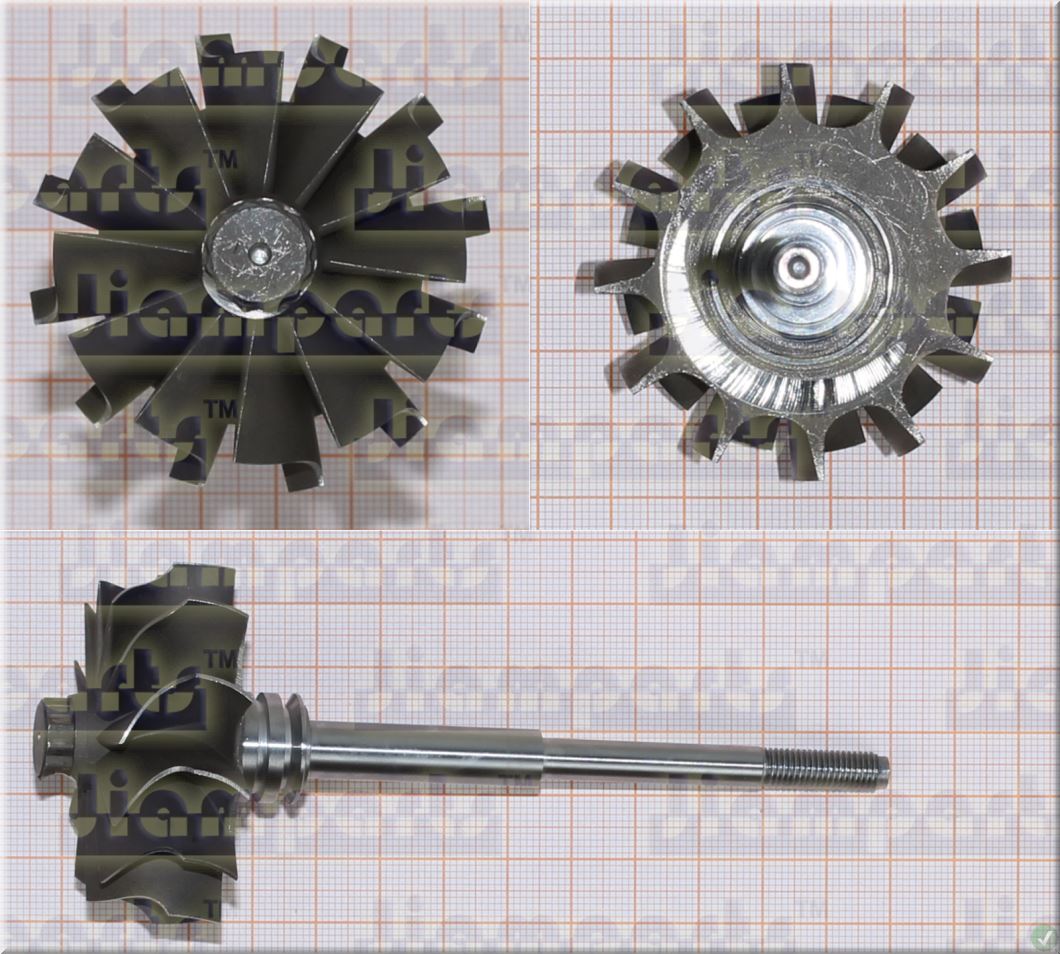Description image:Turbine wheel TD05 49178-30400