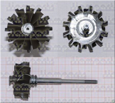 Showcase image:Turbine wheel TD05 49178-30120