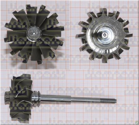Showcase image:Turbine wheel TD05 49178-30400