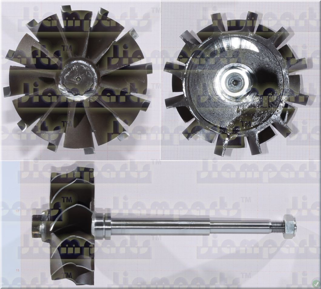 Description image:Turbine wheel 4LE 4LE