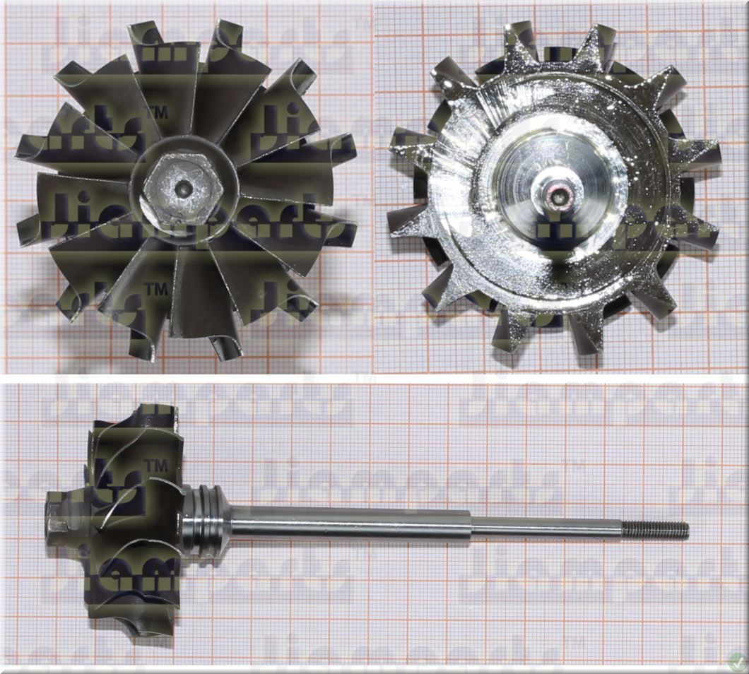 Description image:Turbine wheel K24 5324-120-5006