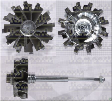 Showcase image:Turbine wheel K27 5327-120-5005
