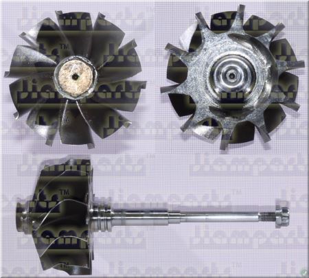 Showcase image:Turbine wheel GT3582BB;GT3582R 706451-0005 TW