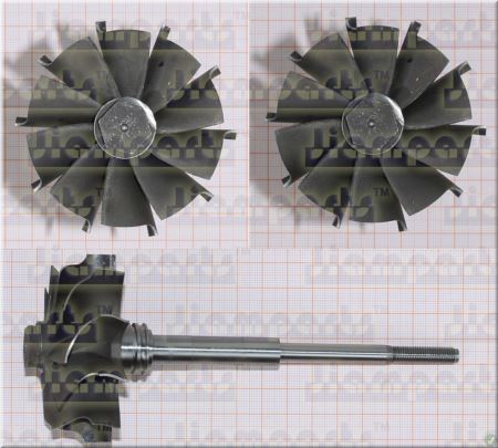 Showcase image:Turbine wheel GT37 728444-0001