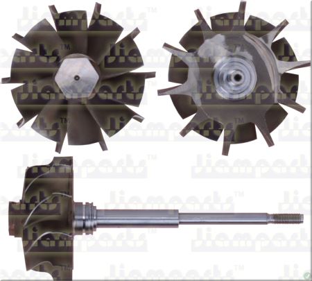 Showcase image:Turbine wheel GT40 77-65-10
