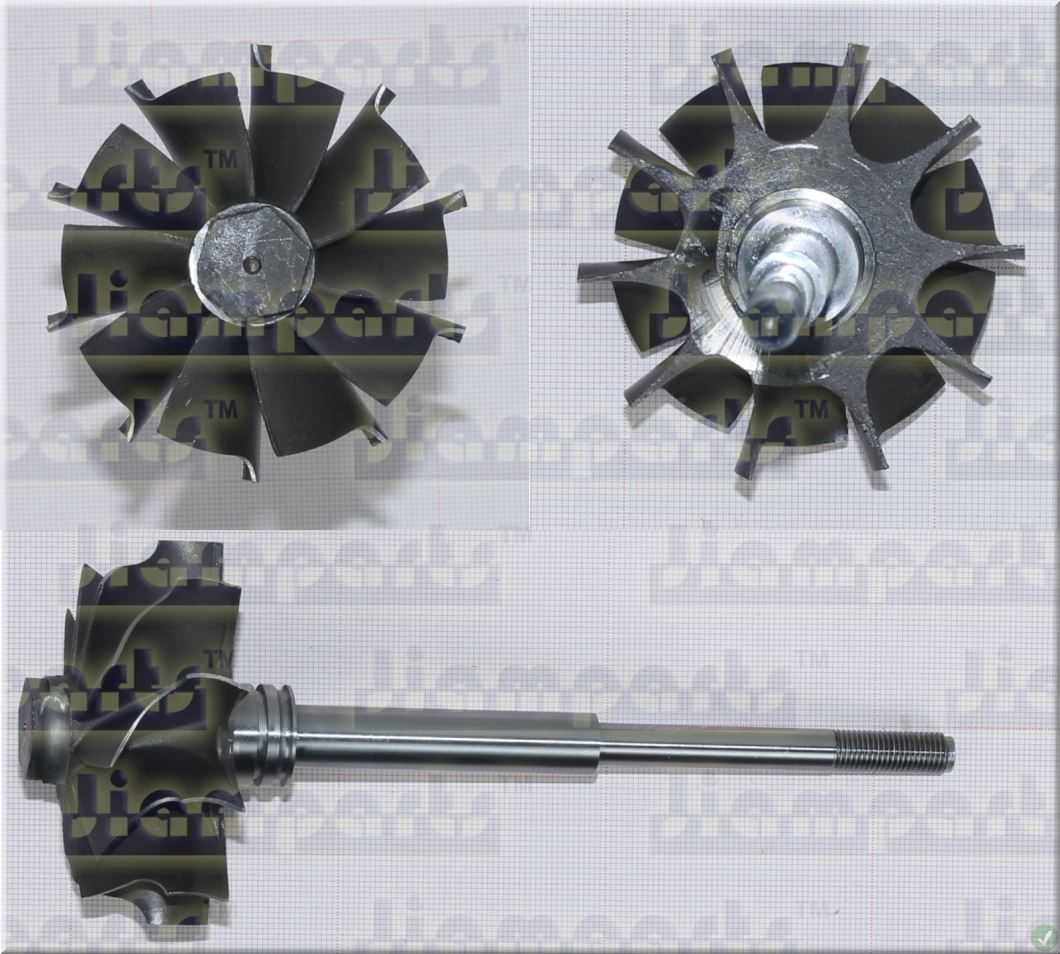 Description image:Turbine wheel S2ESL FOR 167302 TW