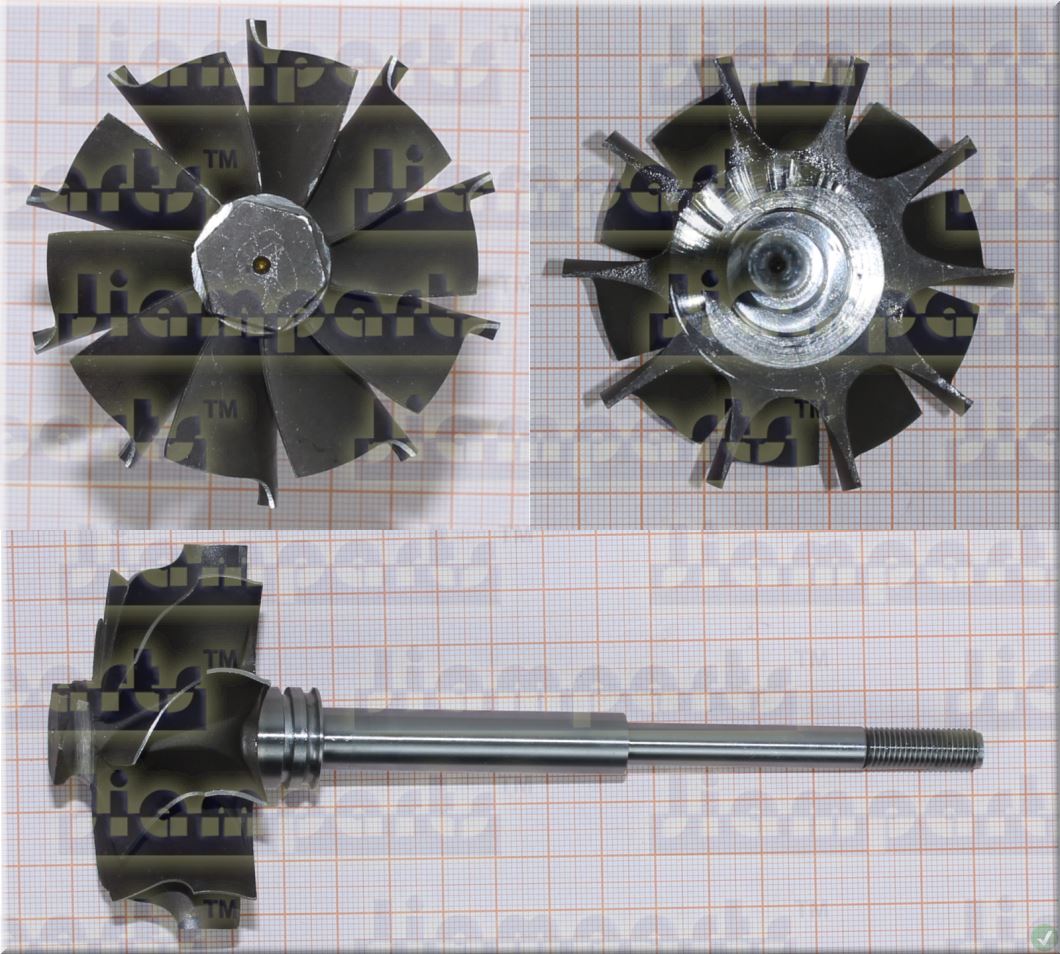 Description image:Turbine wheel B2G005 FOR 175183 TW