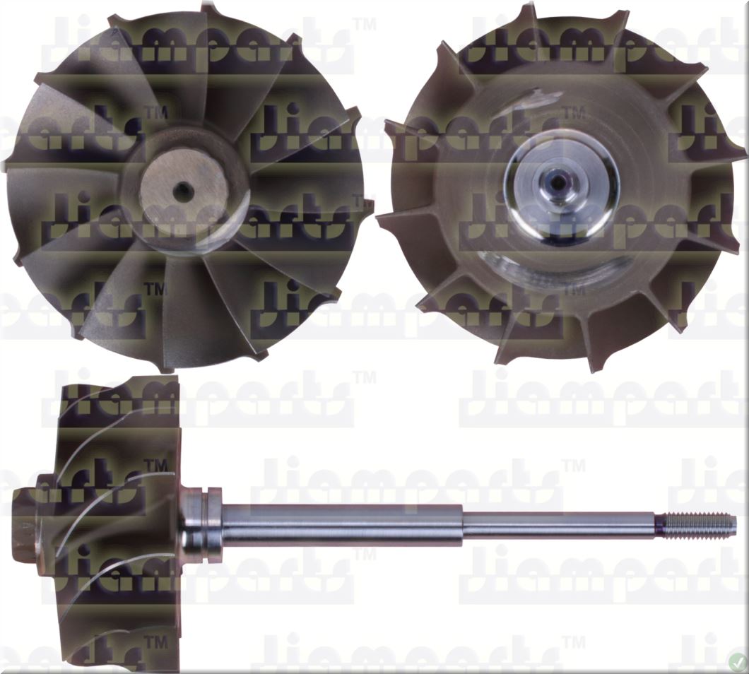 Description image:Turbine wheel HX55W FOR 4037480 TW-R