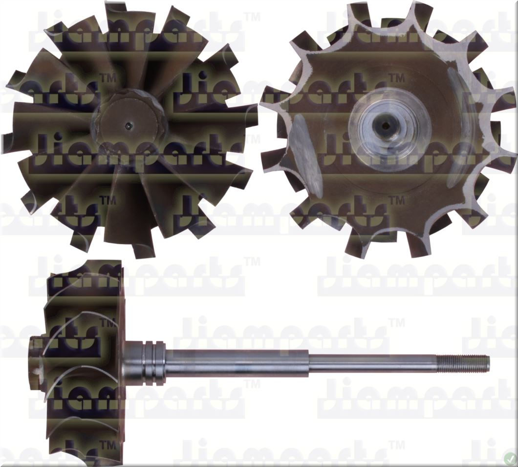 Description image:Turbine wheel TD09L FOR 49132-05110 TW-U