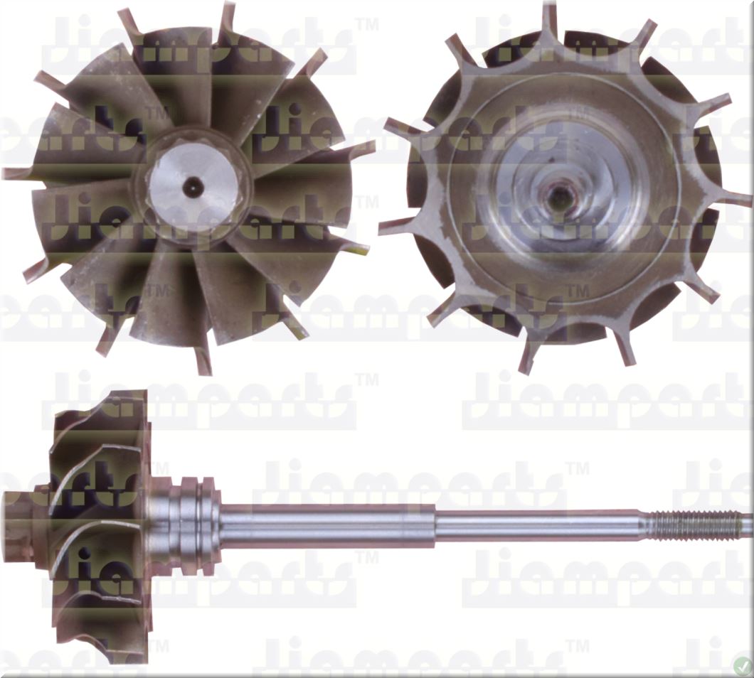 Description image:Turbine wheel TF035HM-12T 4 FOR 49135-04121-R TW
