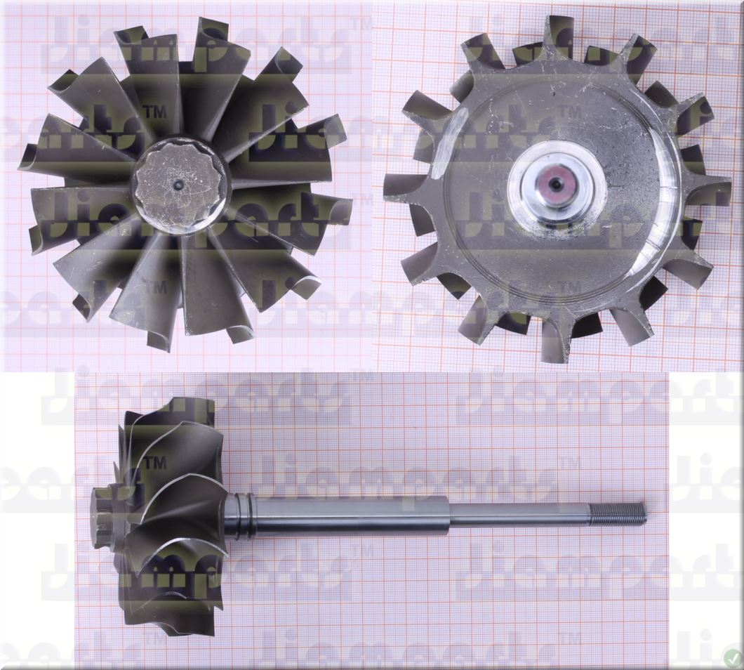 Description image:Turbine wheel TD10L-40MRC-23 0 FOR 49181-05050 TW