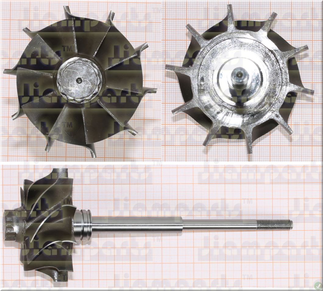 Description image:Turbine wheel S200G FOR 5010450019 TW