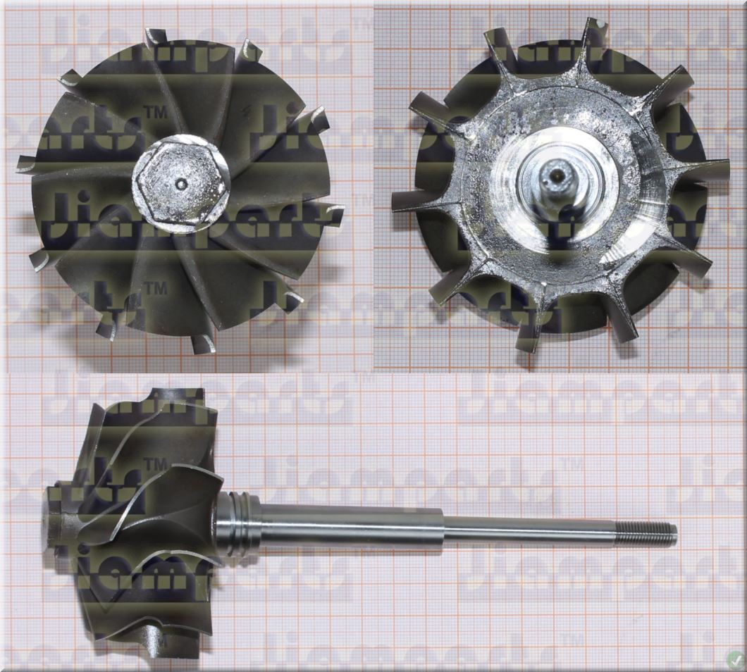 Description image:Turbine wheel K31 FOR 53319707134 TW