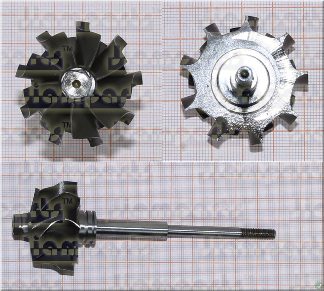 Description image:Turbine wheel GT1749S FOR 732340-0001 TW
