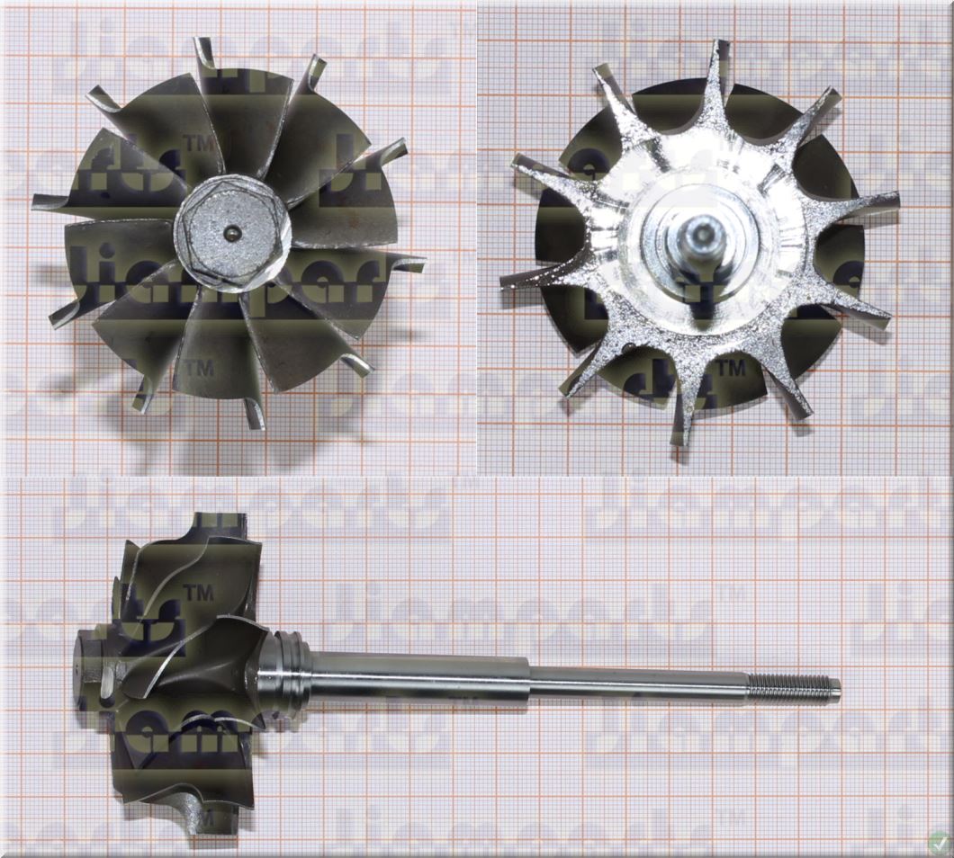 Description image:Turbine wheel GT3782 FOR 734056-3 TW