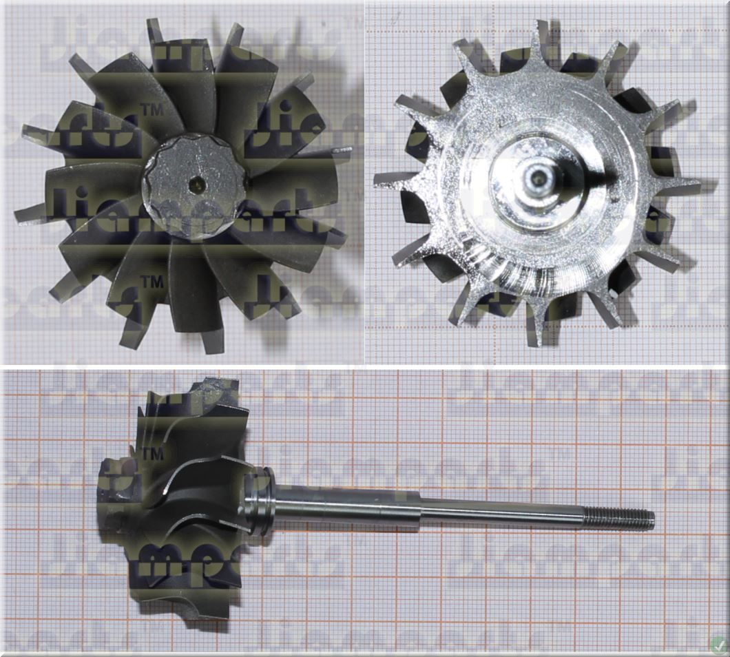 Description image:Turbine wheel GT25S FOR 754743-0001 TW