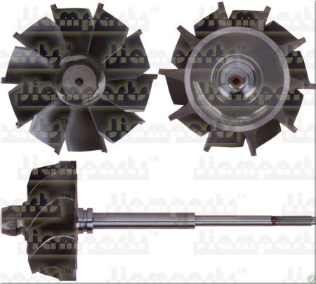 Showcase image:Turbine wheel B3G FOR 13879980066 TW