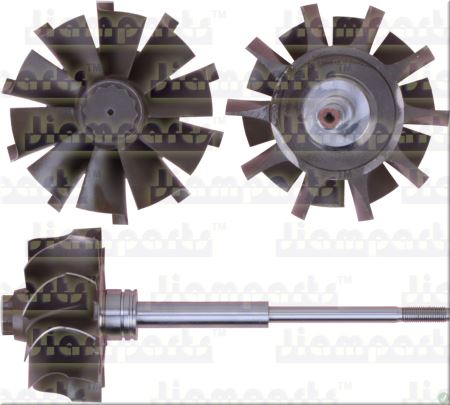 Showcase image:Turbine wheel S3BSL FOR 167972 TW